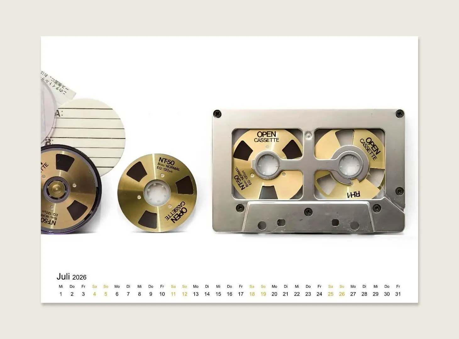 The Open Cassette System of 1984, a hybrid of reel tape and cassette